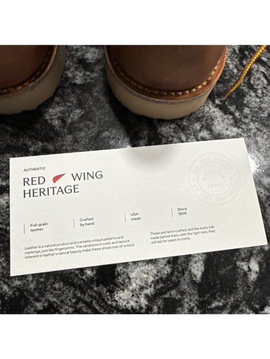 RED WING WEEKENDER CHUKKA IN COPPER ROUGH & TOUGH LEATHER 3622 NIB main image 4